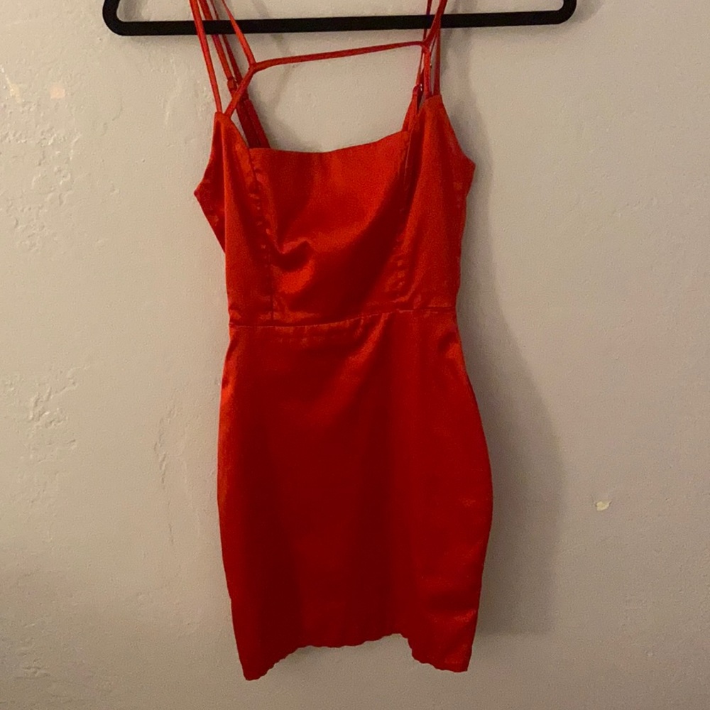 Red dress from oh Polly